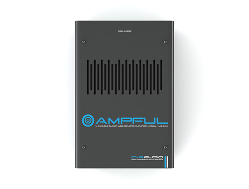 Профессиональный 4-х канальный усилитель с встроенным высококачественным Bluetooth V.5.0 модулем CVGAUDIO AMPFUL-4/BT