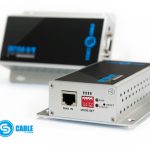 Комплект (transmitter-receiver) для IP передачи VGA видео и стерео аудио сигналов PROCAST cable EXT150-V/V