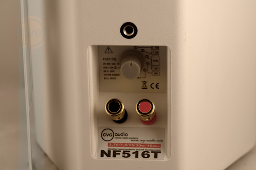 Двухполосная настенная акустическая система CVGaudio NF516TBl