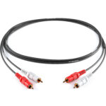 Межблочный звуковой небалансный соединительный стерео (2-х канальный) кабель 2RCA (male) — 2RCA (male) PROCAST cable 2RCA/2RCA.2