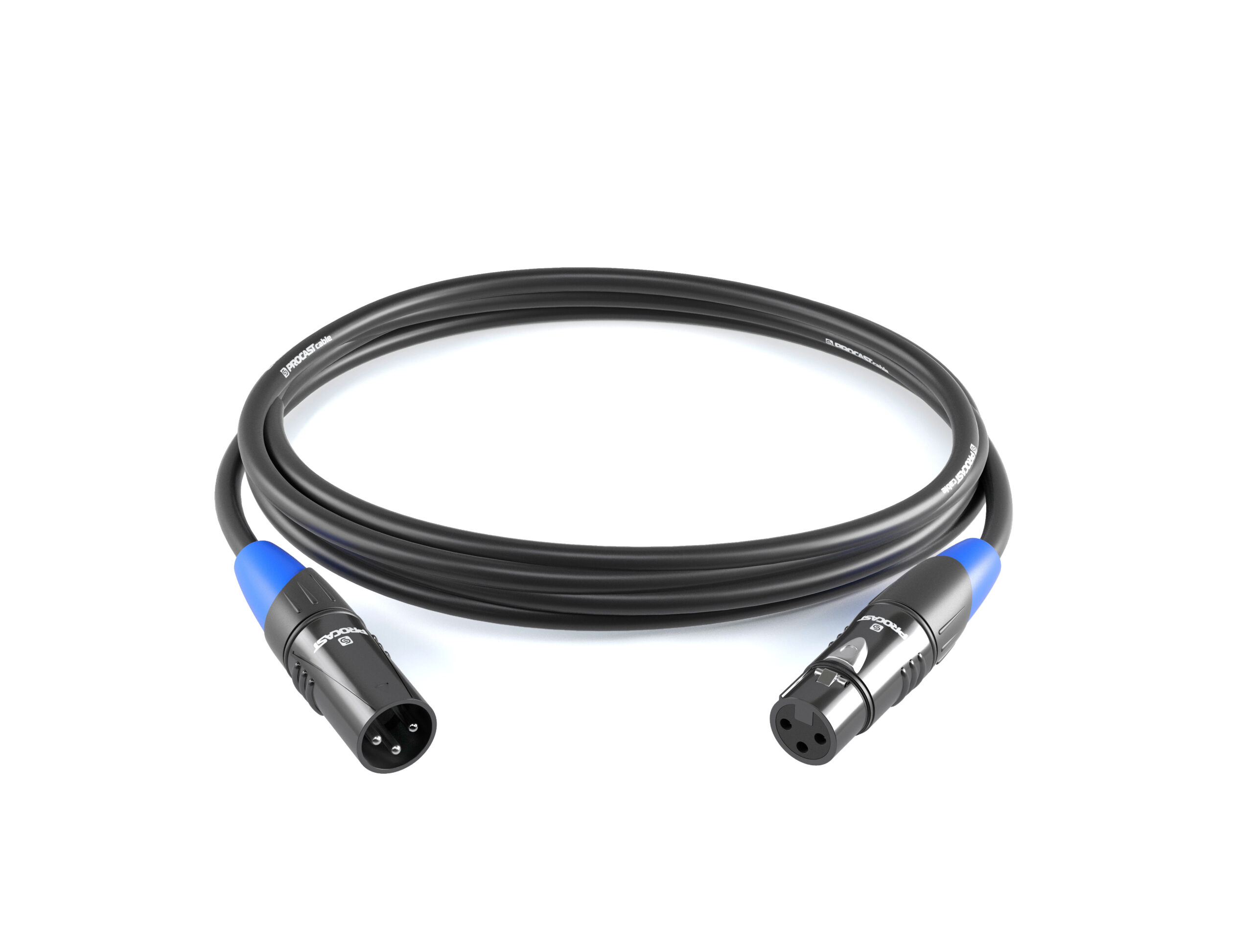 Балансный звуковой кабель PROCAST cable XLR(m)/XLR(f).2,5