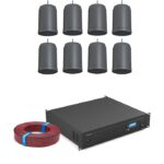 Бюджетный комплект звукового оборудования для озвучивания помещения до 200 m2 CVGAUDIO BOX COMPLEX/B/M