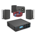 Бюджетный комплект звукового оборудования для озвучивания помещения до 100 m2 CVGAUDIO REBOX SET/B/M