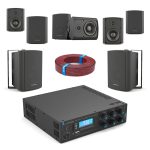 Бюджетный комплект звукового оборудования для озвучивания помещения до 200 m2 CVGAUDIO REBOX SET/B/XL