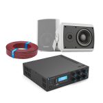 Бюджетный комплект звукового оборудования для озвучивания помещения до 50 m2 CVGAUDIO REBOX SET/W/S