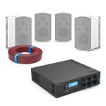 Комплект звукового оборудования для озвучивания помещения до 100 m2 CVGAUDIO REBOX VECTOR/W/M