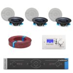 Комплект звукового оборудования с управлением громкостью и источниками сигнала CVGAUDIO T-LITE FOCUS/W/L