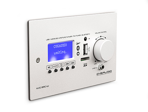 Комплект звукового оборудования с управлением громкостью и источниками сигнала CVGAUDIO T-LITE VECTOR/W/S